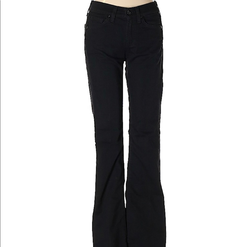 7 for All Mankind Y2K Bootcut Black Jeans 24
